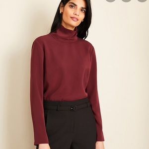 NWOT Ann Taylor Loose Turtleneck Top